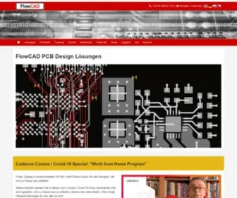 Flowcad.de(PCB Design Software und Elektronik Simulation) Screenshot