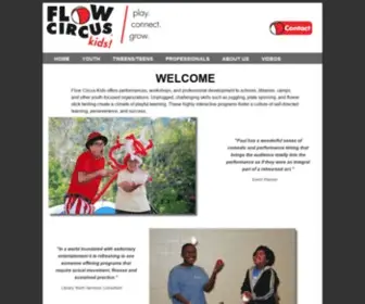 Flowcircuskids.com(Flow Circus Kids) Screenshot