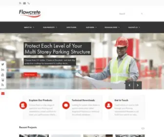 Flowcrete.in(Flowcrete( is part of Tremco Construction Products group(CPG))) Screenshot