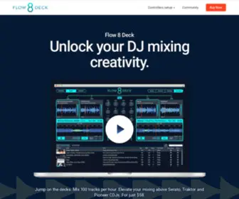 Flowdj.com(Flowdj) Screenshot