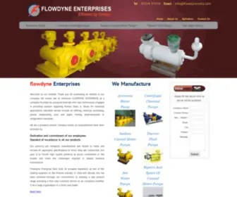 Flowdynepumps.com(Flowdyne Enterprises) Screenshot