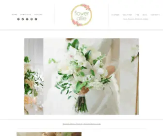 Flowerallieweddings.com(Flower Allie) Screenshot