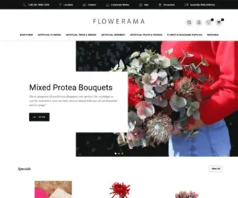 Flowerama.net.au(Silk Artificial Flowers) Screenshot