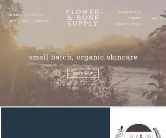 Flowerandbonesupply.com(Flower & Bone Supply) Screenshot