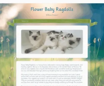 Flowerbabyragdolls.com(Flower Baby Ragdolls) Screenshot