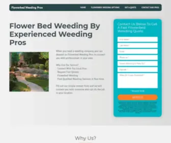 Flowerbedweedingpros.com(Flowerbed Weeding Services) Screenshot