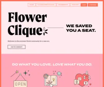 Flowerclique.com(Flower Clique) Screenshot