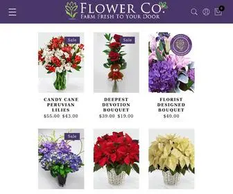 Flowercompany.ca(Flower Co) Screenshot