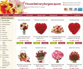 Flowerdeliverygurgaon.com(Send Flowers to Gurgoan Online Flower Delivery in Gurgoan) Screenshot