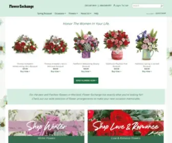 Flowerexchange.net(Worland Florist) Screenshot