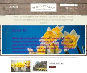 Flowerfarm.co.uk(Fentongollan Farm in Cornwall) Screenshot