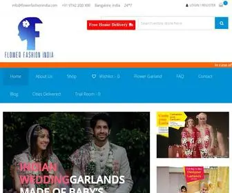 Flowerfashionindia.com(Flower Garland In Bangalore) Screenshot