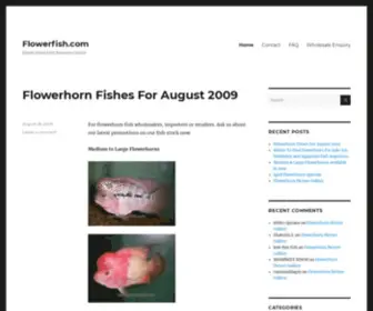 Flowerfish.com(Flowerhorn) Screenshot