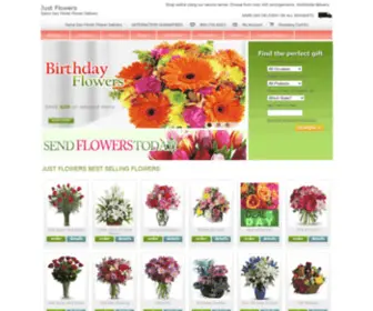 Flowerguide.com(Just Flowers) Screenshot