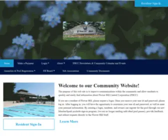 Flowerhill.org(Flower Hill) Screenshot