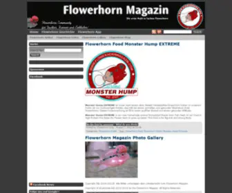 Flowerhorn.org(Flowerhorn Magazin) Screenshot