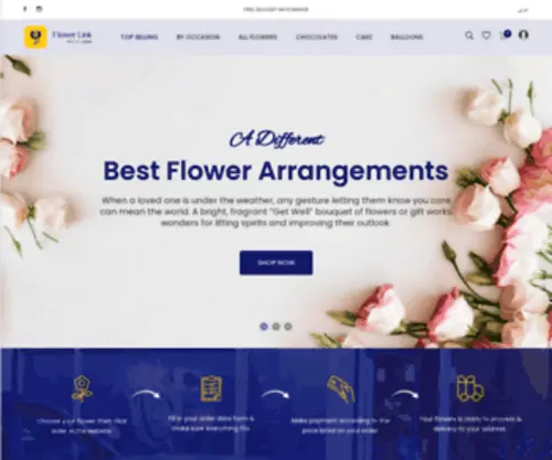 Flowerlink.net(Flower Link) Screenshot