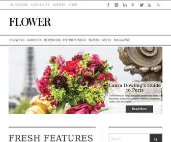 Flowermag.com(Flower Magazine) Screenshot