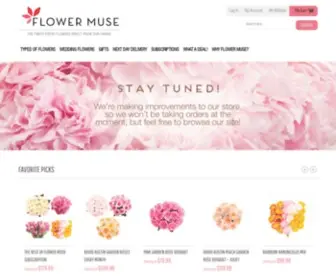 Flowermuse.com(Wedding Flowers) Screenshot