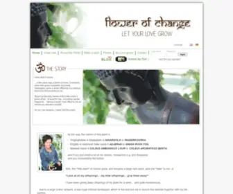 Flowerofchange.com(FLOWER of CHANGE) Screenshot