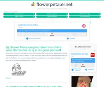 Flowerpetaler.net(Flowerpetaler) Screenshot
