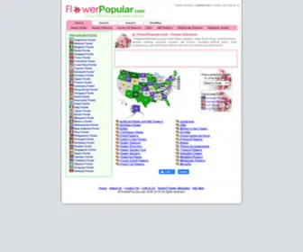 Flowerpopular.com(Flower Directory) Screenshot