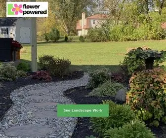 Flowerpowered.net(Landscapers in Philadelphia) Screenshot