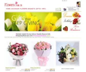 Flowers.com.hk(Flowers to Hong Kong) Screenshot