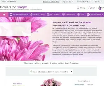 Flowers4Sharjah.com(Flowers for Sharjah) Screenshot