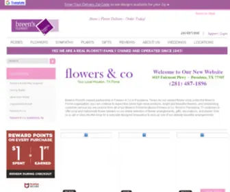 Flowersandco.com(Flowers & Co) Screenshot