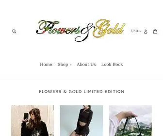 Flowersandgold.com(Flowers & Gold) Screenshot