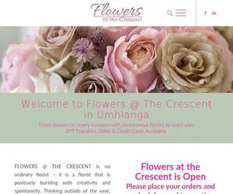 Flowersatthecrescent.co.za(Flowers at the Crescent) Screenshot