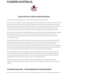 Flowersaustralia.org(Flowersaustralia) Screenshot