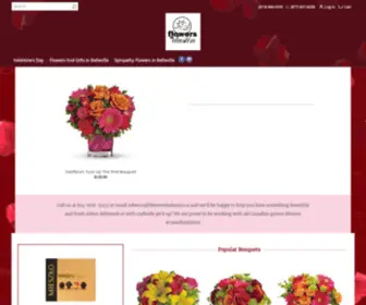 Flowersbydustin.com(Belleville Florist) Screenshot