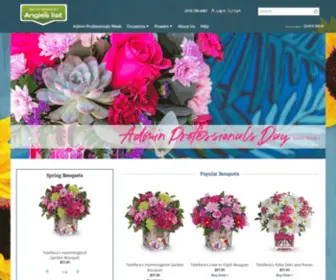 Flowersbygina.net(Elkridge Florists) Screenshot