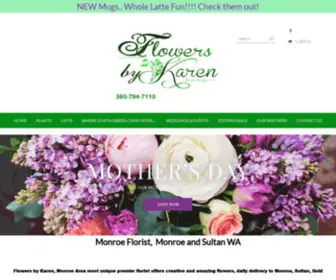 Flowersbykarenonline.com(Flowers by Karen Flowers by Karen Flower Shop) Screenshot