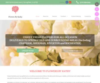 Flowersbykathy.biz(Springfield, IL) Screenshot