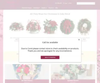 Flowersbylily.net(Revere Florist) Screenshot