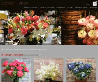 Flowersbyphilip.com(New York Florist) Screenshot