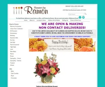 Flowersbyramon.com(Florist, Fresh Flowers, Flower Delivery) Screenshot