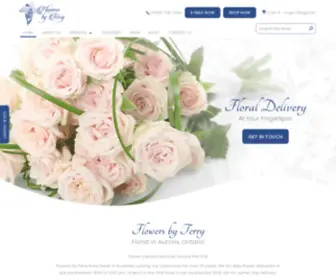 Flowersbyterry.com(Flowers by Terry) Screenshot