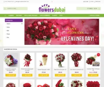 Flowersdubai.com(Flowers Dubai) Screenshot