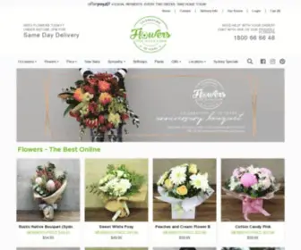 Flowersforeveryone.com.au(Flower Delivery Sydney) Screenshot