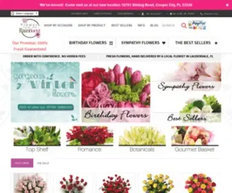 Flowersfromtherainflorist.com(954-434-1717 Flowers from the Rainflorist) Screenshot