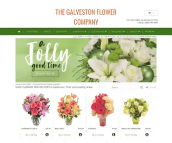 Flowersgalvestontx.com(THE GALVESTON FLOWER COMPANY) Screenshot