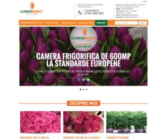 Flowersmarket.ro(Flowers Market Holland) Screenshot