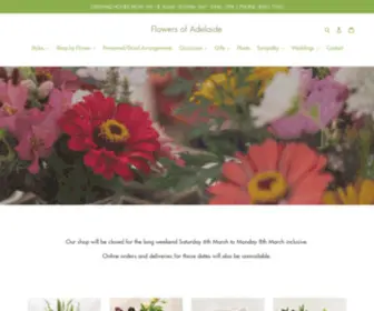 Flowersofadelaide.com.au(Flowers Of Adelaide) Screenshot