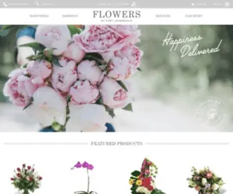 Flowersoffortlauderdale.com(Flowers of Fort Lauderdale) Screenshot