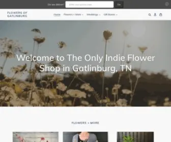 Flowersofgatlinburg.com(Flowers of Gatlinburg) Screenshot