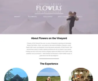 Flowersonthevineyard.com(Flowersonthevineyard) Screenshot